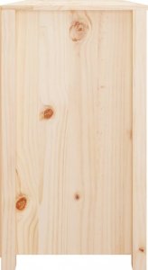 vidaXL Komoda, 100x40x72 cm, lite drewno sosnowe 5