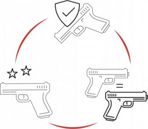 Skleplolki Bezpieczny pistolet na kulki Żelowe 7