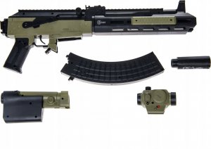 Skleplolki Duży karabin na kulki laser ASG 71CM 6MM 3