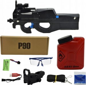 Skleplolki KARABIN PISTOLET AUTOMAT NA KULKI ŻEL P90 WYRZUTNI 2