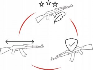 Skleplolki KARABIN PISTOLET na kulki mp40 replika Schmeisser 8