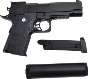 Skleplolki PISTOLET NA KULKI GLOCK ASG METAL 800 KUL 4