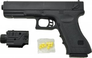 Skleplolki Pistolet na kulki celownik laser zestaw 11