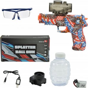 Skleplolki PISTOLET KARABIN NA KULKI ŻELOWE ELEKTRYK AUTOMAT 2