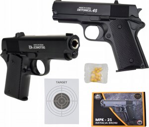 Skleplolki PISTOLET NA KULKI 6MM REPLIKA ASG DETONICS.45 1