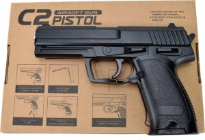 Skleplolki PISTOLET NA KULKI METAL REPLIKA ASG H&K USP 3