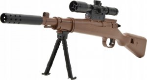 Skleplolki ZABAWKI DZIECI TŁUMIK MINI KARABIN NA KULKI ŻELOWE 11