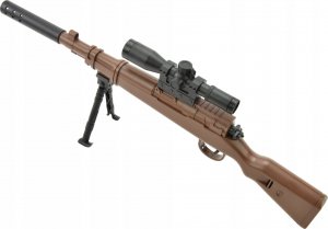 Skleplolki ZABAWKI DZIECI TŁUMIK MINI KARABIN NA KULKI ŻELOWE 3