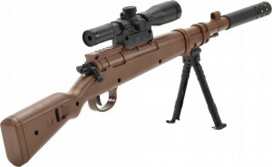 Skleplolki ZABAWKI DZIECI TŁUMIK MINI KARABIN NA KULKI ŻELOWE 6