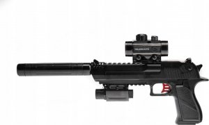 Skleplolki Karabin 2W1 Laser, kulki żelowe 4