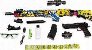 Skleplolki Karabin 2W1 Laser, kulki żelowe 6