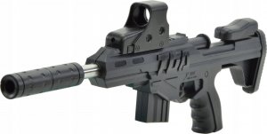 Skleplolki KARABIN PISTOLET NA KULKI LASER ASG REPLIKA 44CM 2