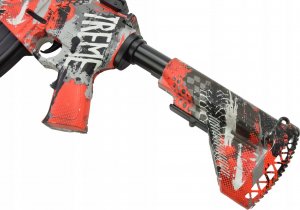 Skleplolki OGROMNY KARABIN PISTOLET KULKI ŻELOWE DUŻY ZESTAW 12