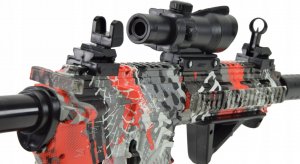 Skleplolki OGROMNY KARABIN PISTOLET KULKI ŻELOWE DUŻY ZESTAW 7