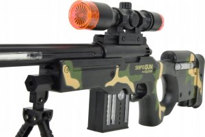 Skleplolki PISTOLET KARABIN SNAJPERKA ELEKTRYCZNY DŹWIĘKOWY 5
