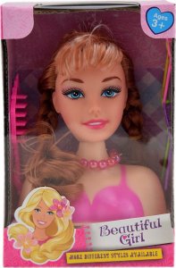 Skleplolki LALKA GŁOWA CZASANIA STYLIZACJI FRYZURY AKCESORIA 4