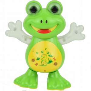 Skleplolki Interaktywna zabawka tańcząca, śpiewająca żabka 1