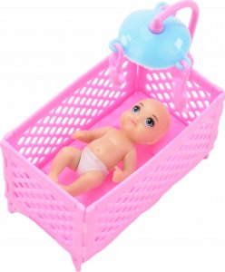 Skleplolki LALKA BOBAS I MAMA TYPU BARBIE ZESTAW AKCESORIA 4