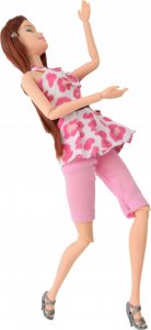 Skleplolki LALKA MAMA TYPU BARBIE ZAKUPY AKCESORIA ZESTAW 4