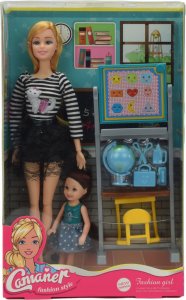 Skleplolki LALKA NAUCZYCIELKA TYPU BARBIE ZESTAW AKCESORIA 9