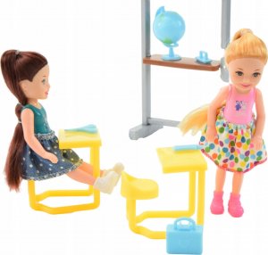 Skleplolki NAUCZYCIELKA LALKA TYPU BARBIE AKCESORIA ZESTAW 2