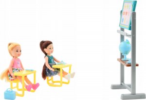 Skleplolki NAUCZYCIELKA LALKA TYPU BARBIE AKCESORIA ZESTAW 4