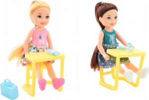 Skleplolki NAUCZYCIELKA LALKA TYPU BARBIE AKCESORIA ZESTAW 6