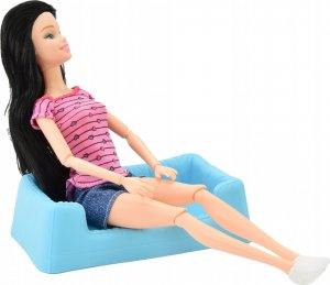 Skleplolki LALKA TYPU BARBIE PIES SZCZENIACZKI WIELKI ZESTAW 7