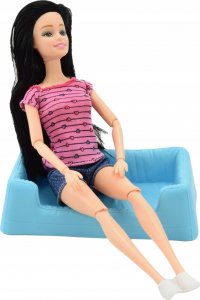 Skleplolki LALKA TYPU BARBIE PIES SZCZENIACZKI WIELKI ZESTAW 9