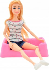 Skleplolki LALKA TYPU BARBIE PIESEK SZCZENIACZKI DUŻY ZESTAW 6