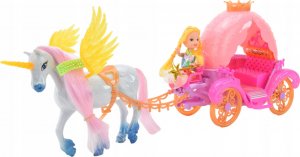 Skleplolki BAJKOWA LALKA KAROCA PEGAZ DŹWIĘK ŚWIECI JEŹDZI 2