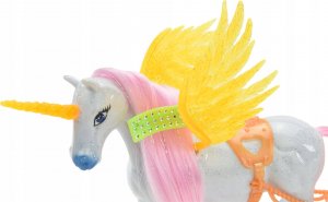 Skleplolki BAJKOWA LALKA KAROCA PEGAZ DŹWIĘK ŚWIECI JEŹDZI 5