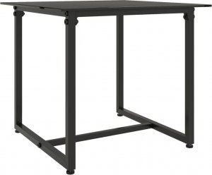 vidaXL 3-cz. ogrodowy zestaw wypoczynkowy, poduszki, czarny rattan PE 7