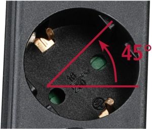 Listwa zasilająca Hama przeciwprzepięciowa 6 gniazd 1.4 m czarna (137256) 6