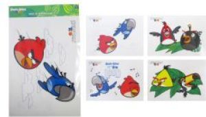 Interdruk Naklejki dekoracyjne A3 Angry Birds Rio 1