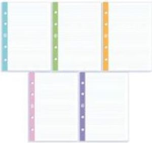 Interdruk WkĹ‚ad do segregatora A5/50 kartek w liniÄ™ z kolorowym marginesem 1