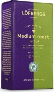 LOFBERGS LOFBERGS Medium Roast in Cup 250gr 1