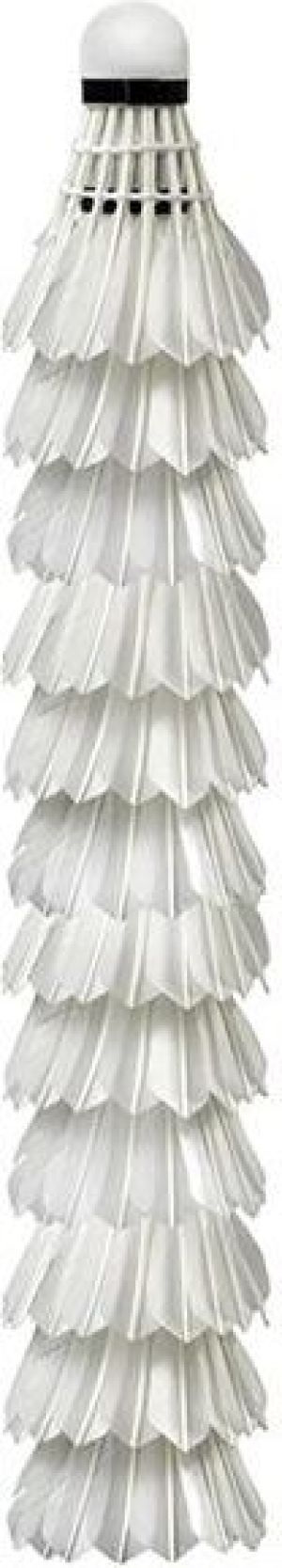 WISH Białe lotki z piór opakowanie - 12 sztuk (14-30-012) 2