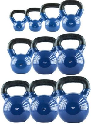 Kettlebell HMS KNV28 gumowany 28 kg 3