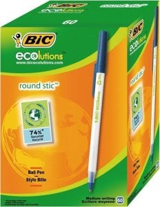 Bic Długopis Round Stick Ecolutions niebieski (60szt) 1