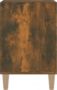 vidaXL Szafka pod telewizor, przydymiony dąb, 100x35x55 cm 7