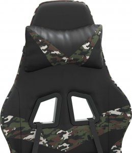 Fotel vidaXL moro z podnóżkiem (349566) 8