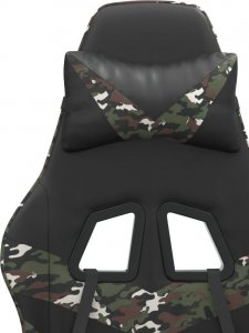 Fotel vidaXL moro z podnóżkiem (349566) 9