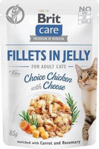 Brit Brit Care Cat FJ Flavour Box in Jelly Pouch 12x85g 2