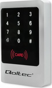 Qoltec Zamek szyfrowy MIMAS z czytnikiem RFID | kod | karta | brelok | dzwonek | IP68 | EM 1