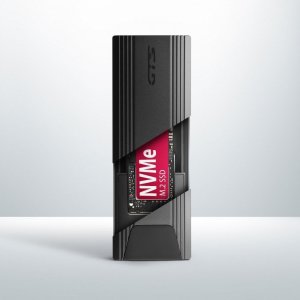 Kieszeń Axagon Obudowa zewnętrzna aluminiowa bezśrubowa EEM2-GTS, USB-C 3.2 GEN 2 M.2 NVMe SSD 4