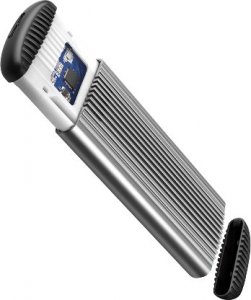 Kieszeń Axagon Obudowa zewnętrzna aluminiowa bezśrubowa EEM2-SA USB micro-B 3.2 GEN 1 M.2 Sata SSD 2