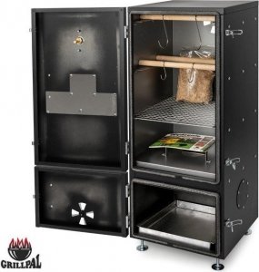 Grillpal Wędzarnia metalowa stalowa DC109L/102 (2w1) GRILLPAL 2