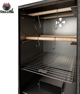Grillpal Wędzarnia metalowa stalowa DC109L/102 (2w1) GRILLPAL 3