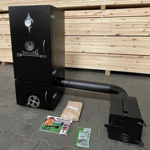 Grillpal Wędzarnia metalowa stalowa DC109L/102 (2w1) GRILLPAL 9